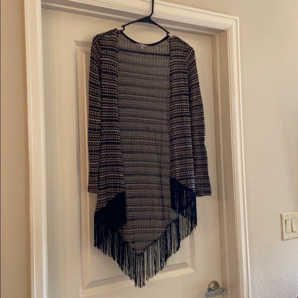 Small sweater-like kimono